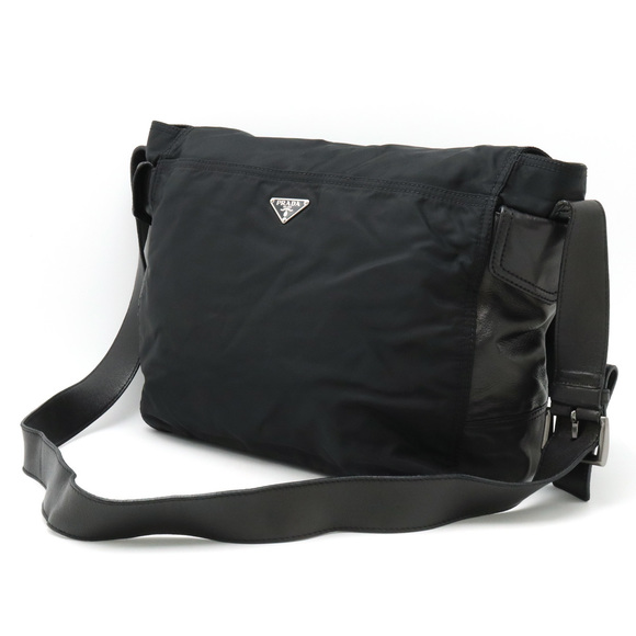 Prada Bag Nylon Black Shoulder - Picture 1 of 9